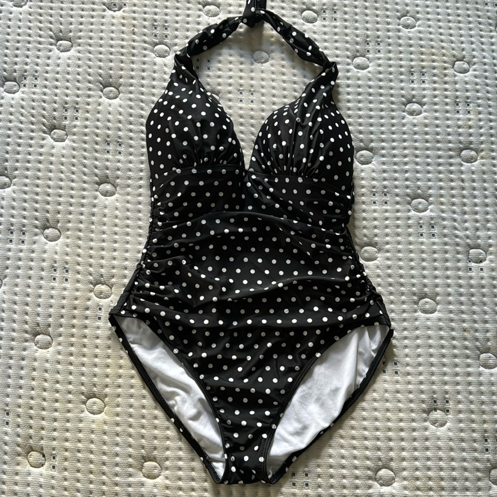 Ralph Lauren Polka Dot Swimsuit